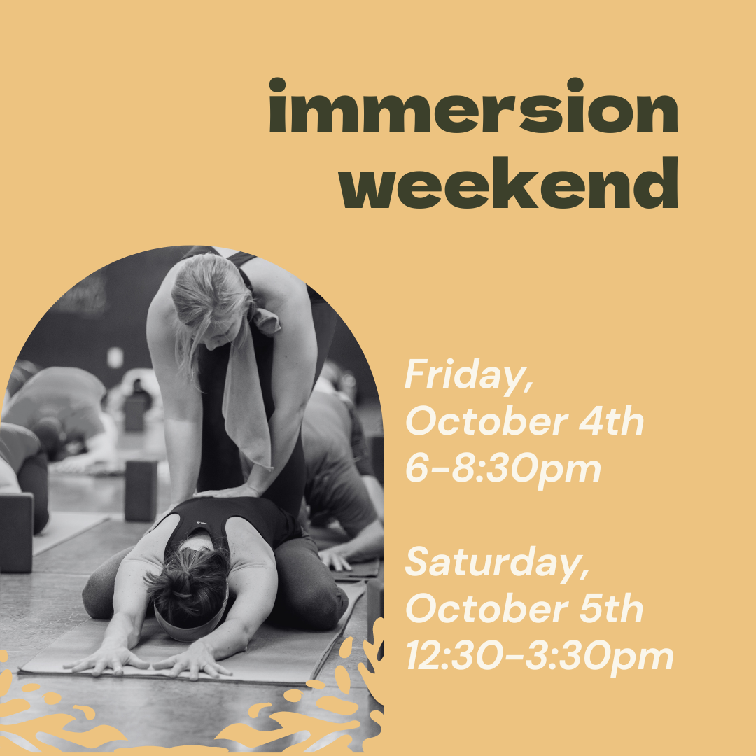 Immersion Weekend at Funky Buddha Yoga: Myofascial Release and Yoga Workshops!