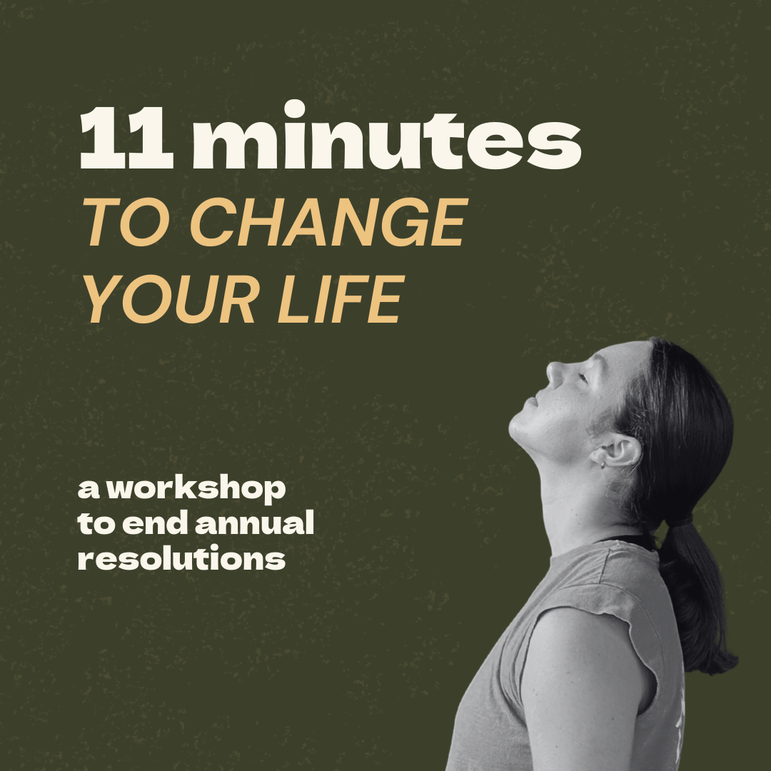 A workshop to end all new years resolutions/week long programs/and to-do list items in Grand Rapids MI