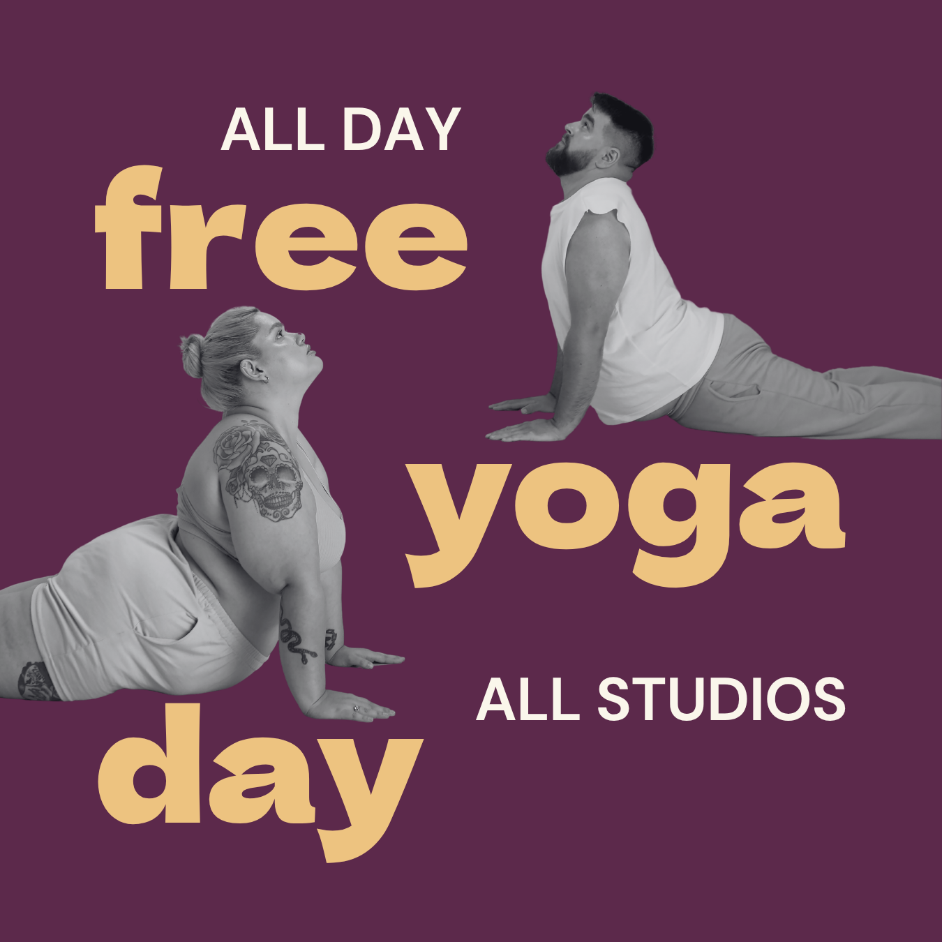 Free Yoga Day April 17th at all Funky Buddha Yoga studios in West Michigan