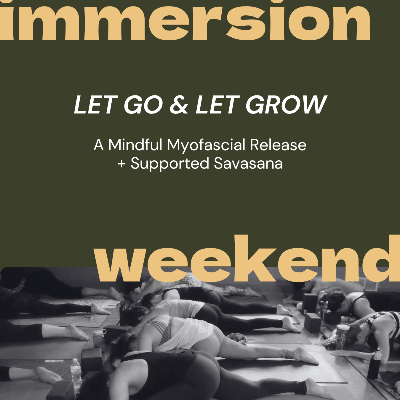 Mindful Myofascial Release and Supported Savasana Yoga Workshop at Funky Buddha Yoga Eastown