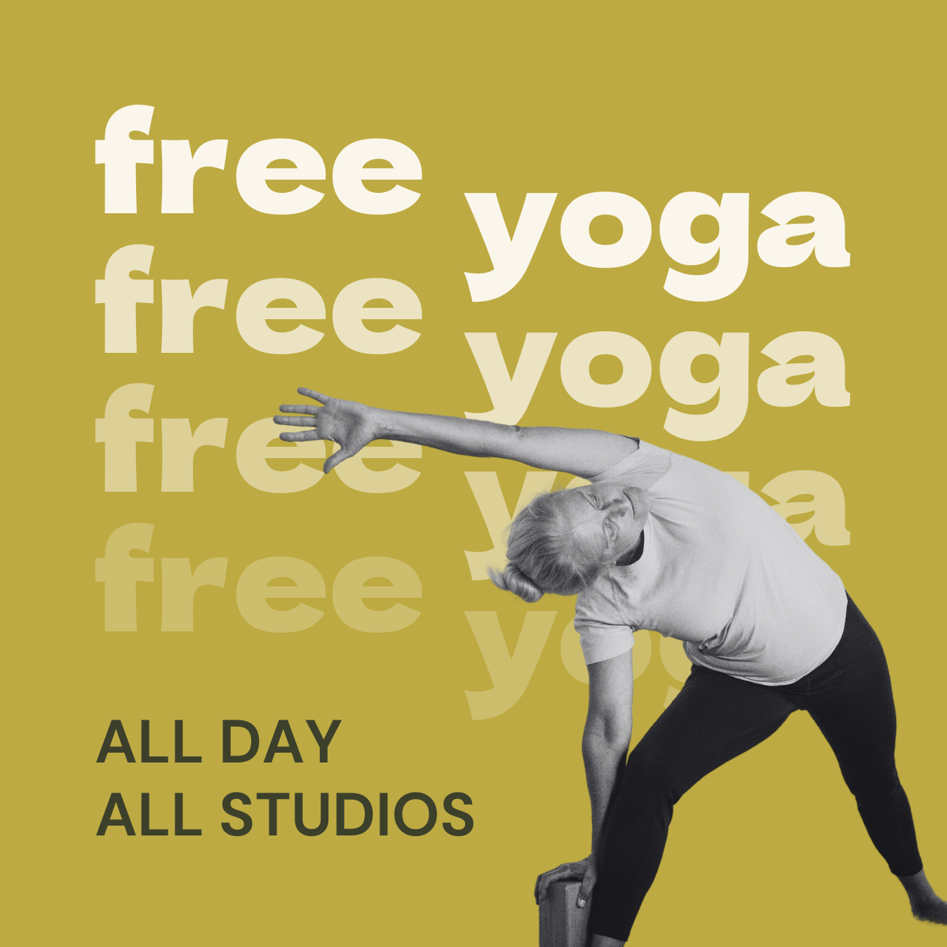 Free Yoga Day on August 12th at all Funky Buddha Yoga studios