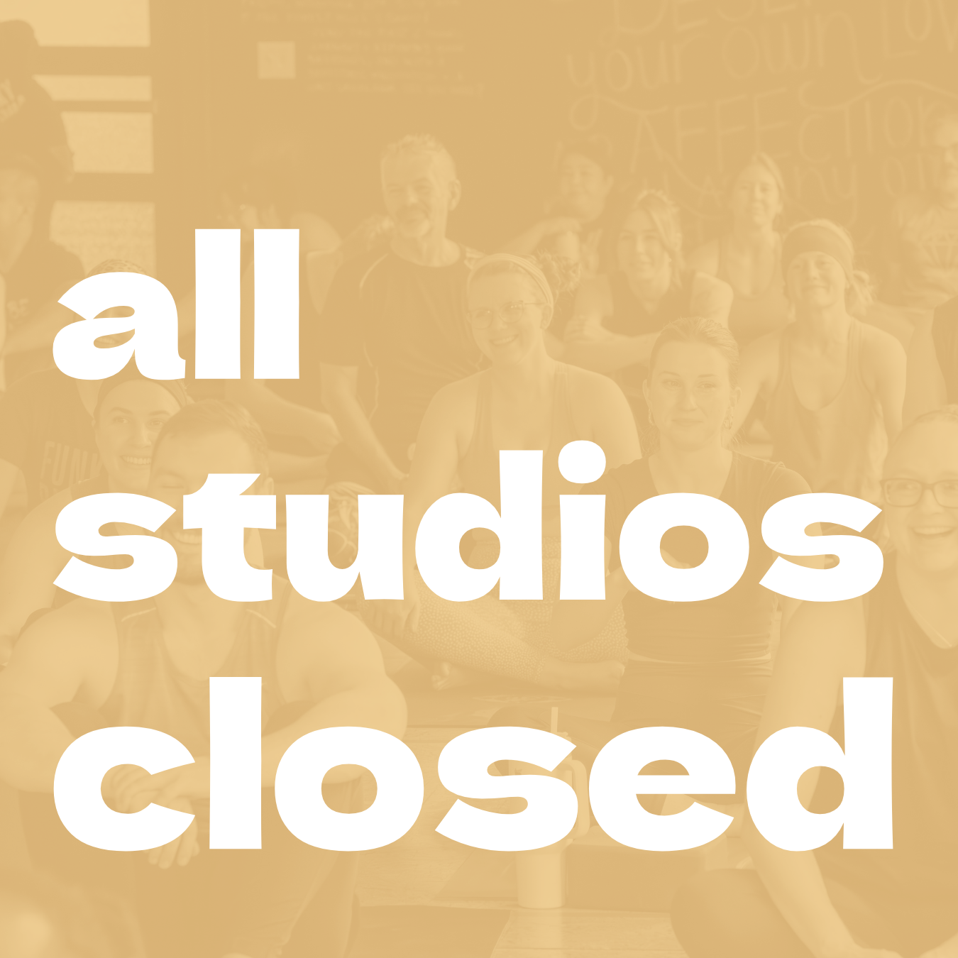 All Funky Buddha Yoga studios closed in August for Teacher Retreat